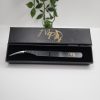 MP Beauty Black enyhén hajlított izoláló szempilla csipesz 