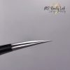 MP Beauty Black enyhén hajlított izoláló szempilla csipesz 
