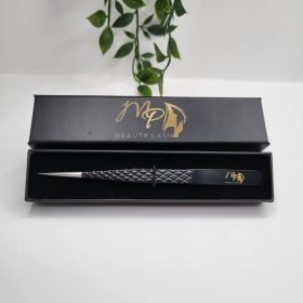 MP Beauty Black Egyenes Izoláló műszempilla csipesz 