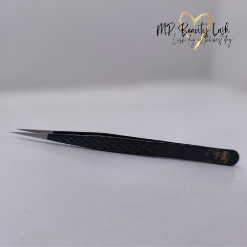 MP Beauty Black Egyenes Izoláló műszempilla csipesz 