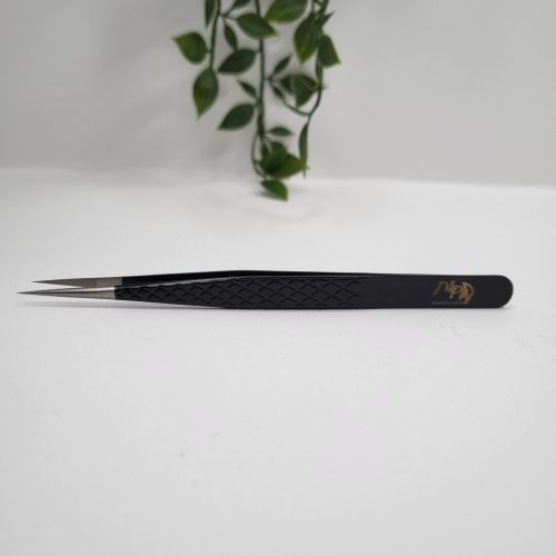 MP Beauty Black Egyenes Izoláló műszempilla csipesz 