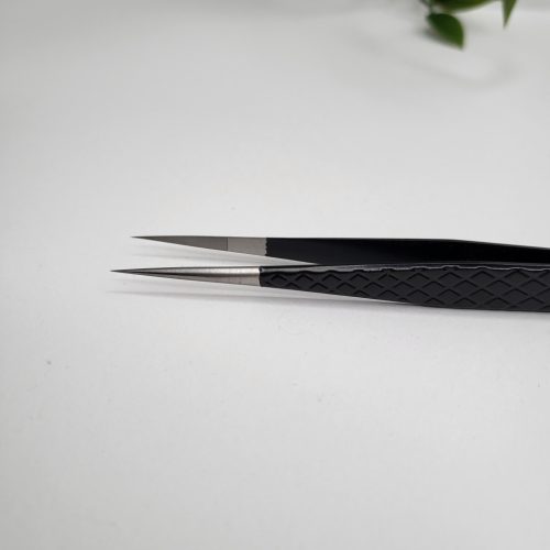 MP Beauty Black Egyenes Izoláló műszempilla csipesz 