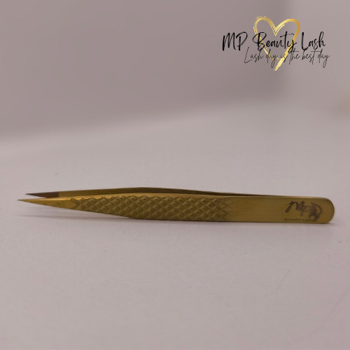 MP Beauty Gold Egyenes Izoláló csipesz