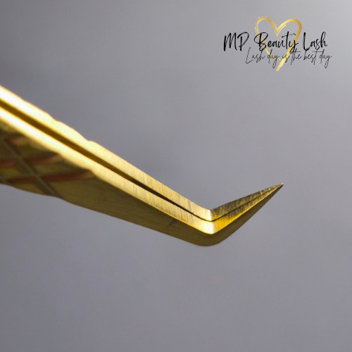 MP Beauty Gold volume műszempilla csipesz 