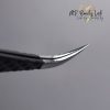 MP Beauty Black hajlított csipesz 