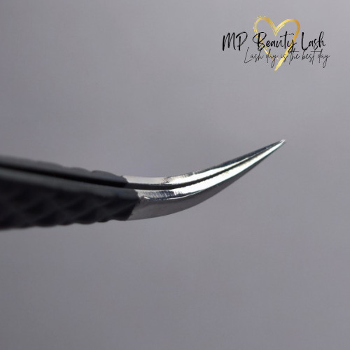 MP Beauty Black hajlított csipesz 