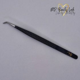 MP Beauty Black Izoláló csipesz extra vékony fejrésszel