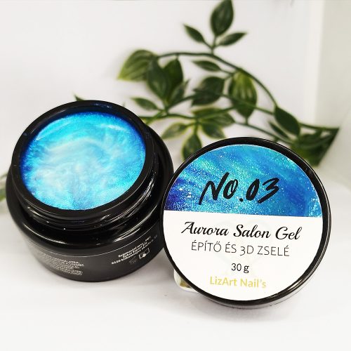 Aurora Salon Gel 3D zselé