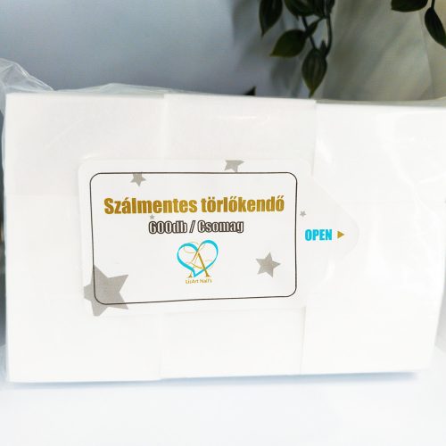 Szálmentes törlőkendő 600db