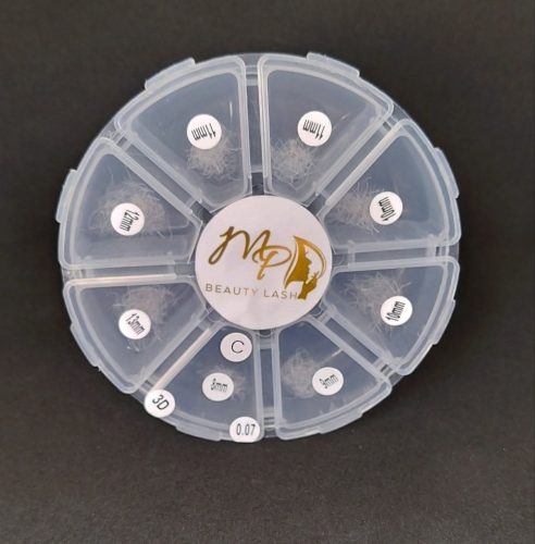 Ömlesztett szempilla mix Fehér