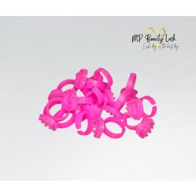 Ragasztó tartó gyűrű -szív