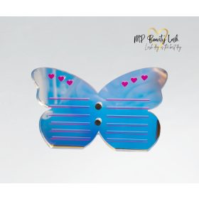 Pillangó formájú műszempilla paletta