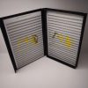 XXL 3D 7mm-12mm 40 soros Narow MIX Promade szempilla 2400 fan